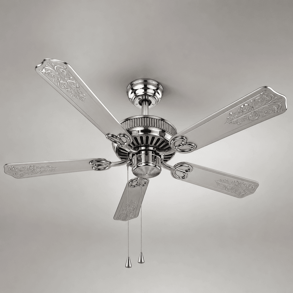 Decorative fan installation